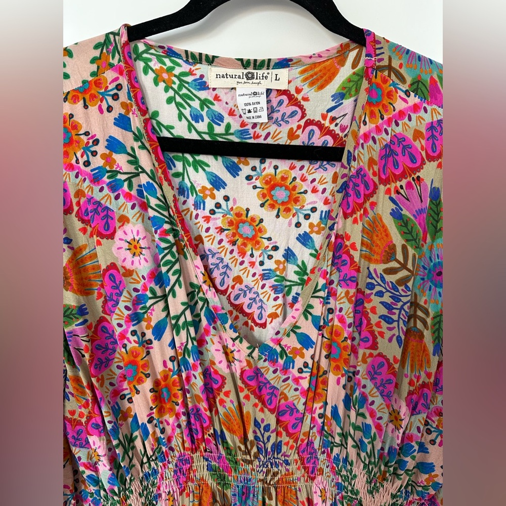 Natural Life Sanibel Kaftan Maxi Dress - Picture 6 of 9